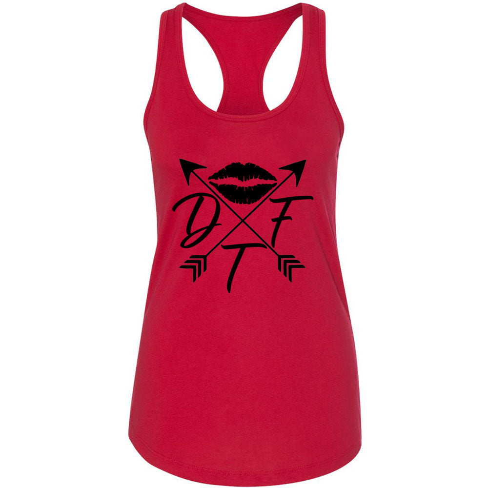 DTF Love Arrows Racerback Tank