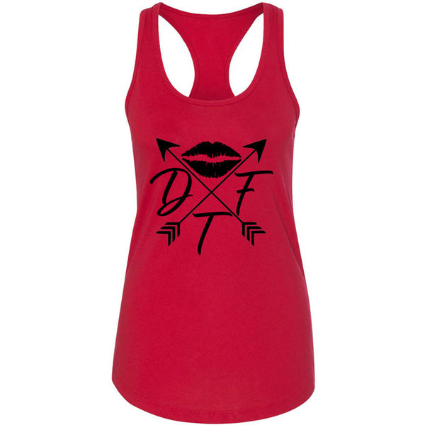 DTF Love Arrows Racerback Tank