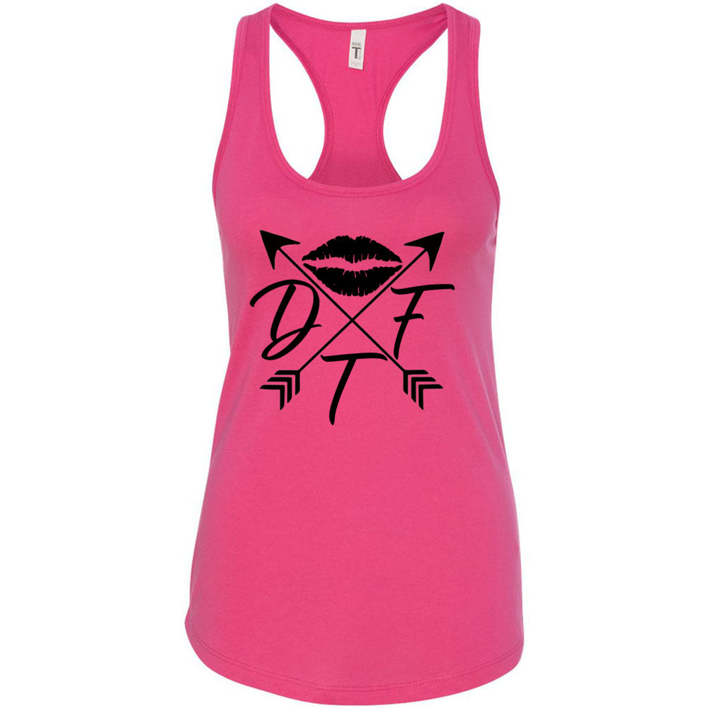 DTF Love Arrows Racerback Tank