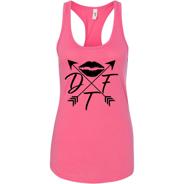 DTF Love Arrows Racerback Tank