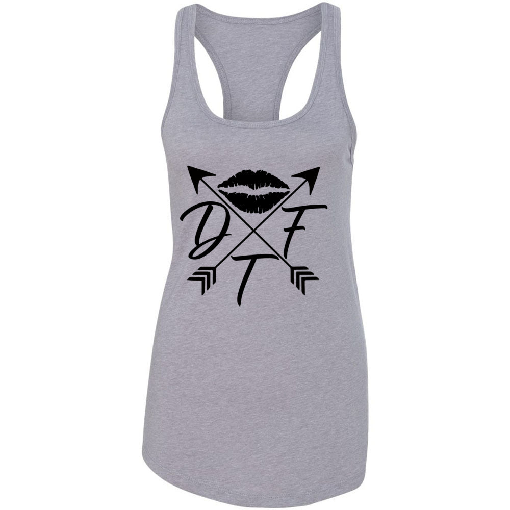DTF Love Arrows Racerback Tank